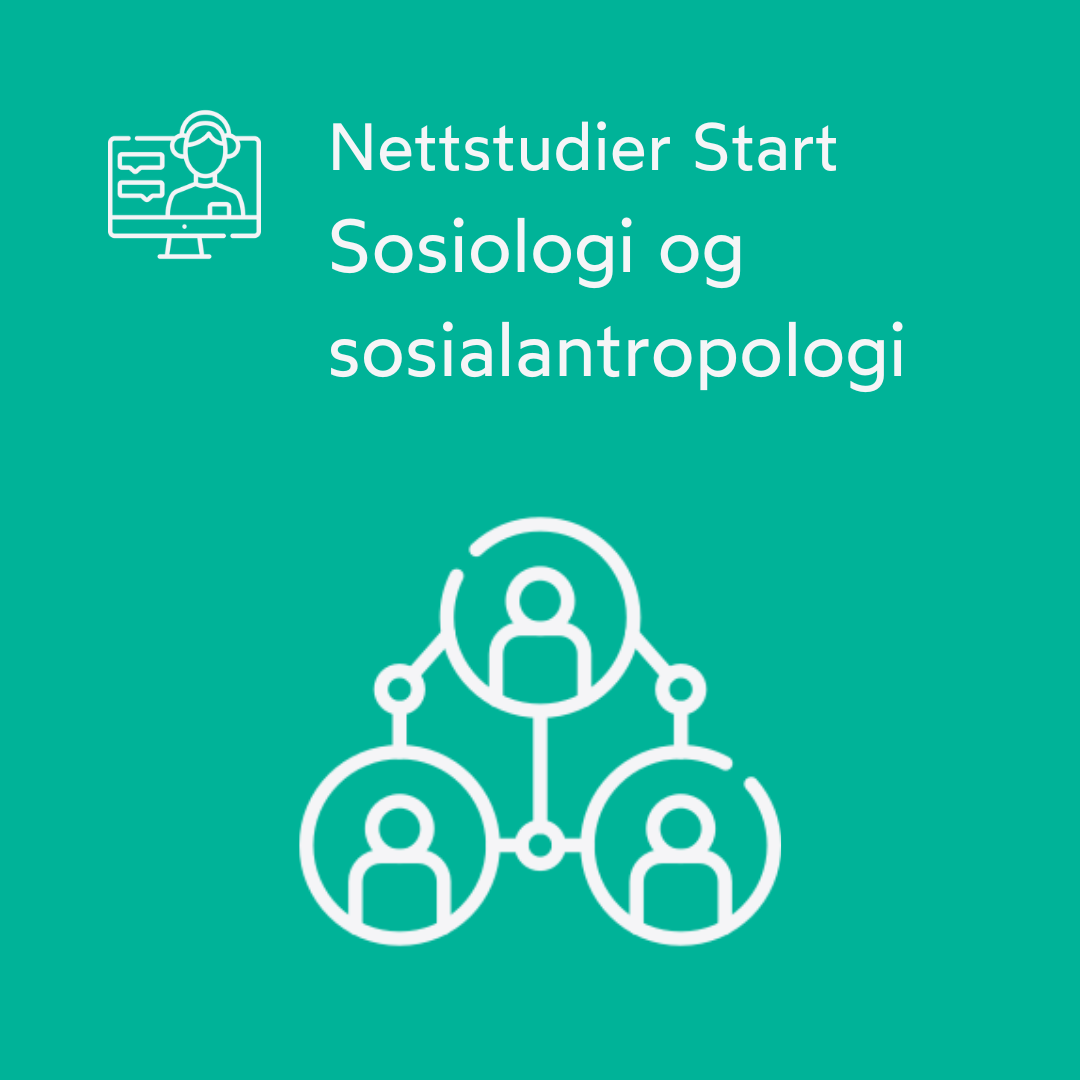 Sosiologi og sosialantropologi - Nettstudier