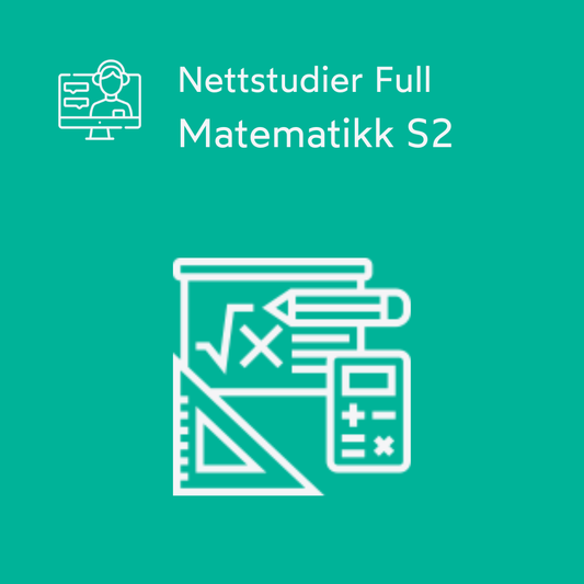 Matematikk S2 - Nettstudier