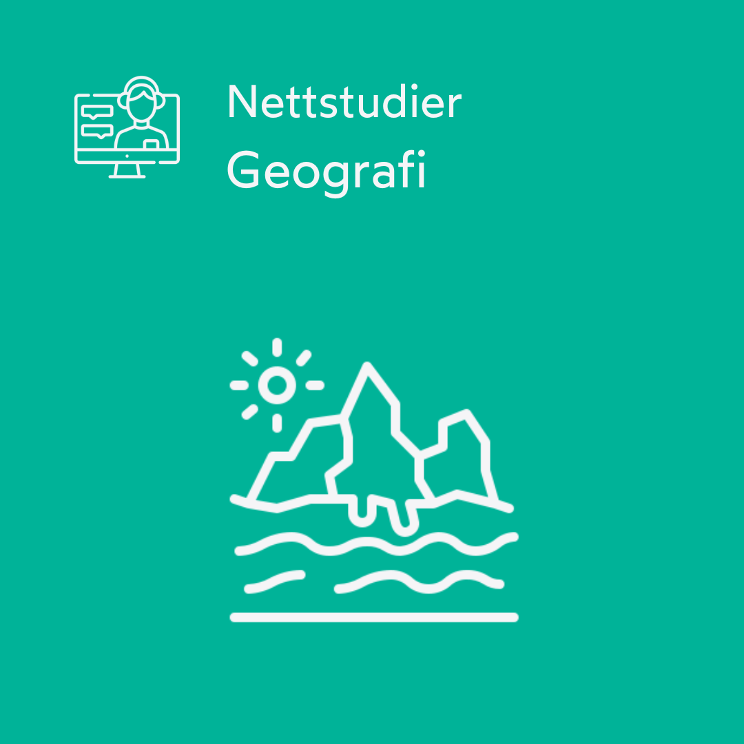 Geografi - Nettstudier