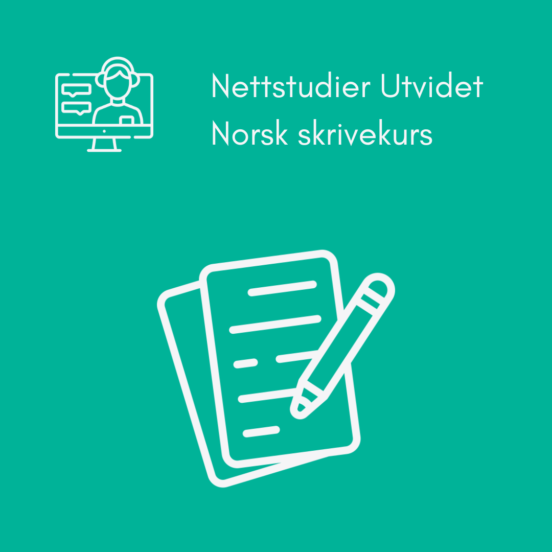 Norsk skrivekurs - Nettstudier