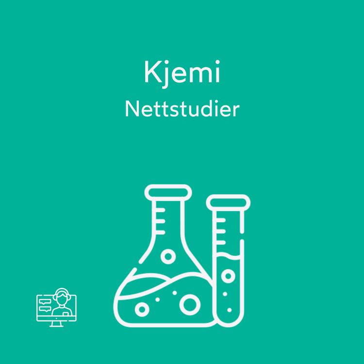Kjemi - Nettstudier