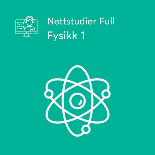 Fysikk 1 - Nettstudier