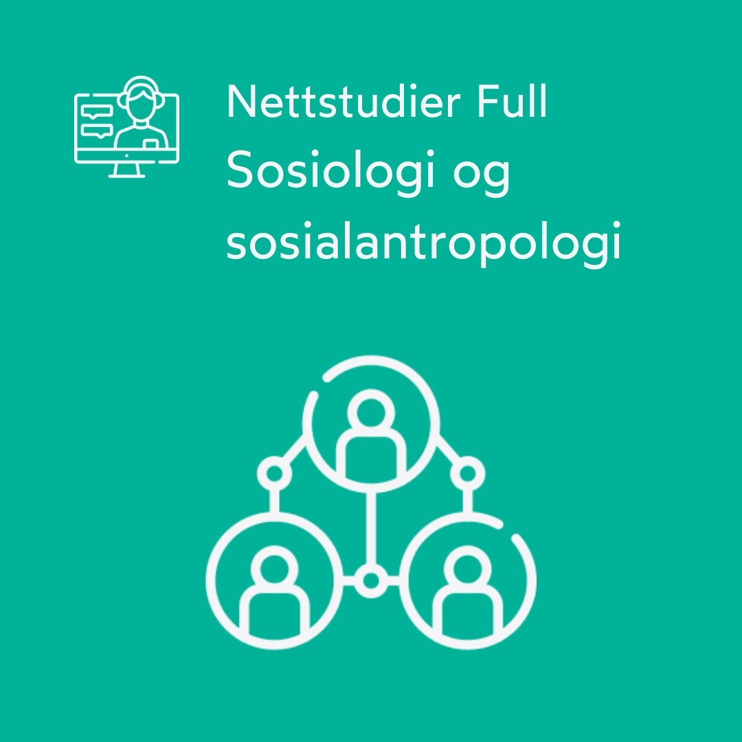 Sosiologi og sosialantropologi - Nettstudier