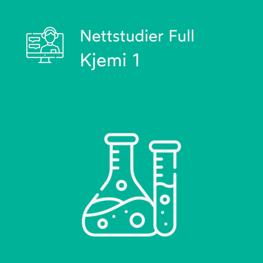 Kjemi 1 - Nettstudier