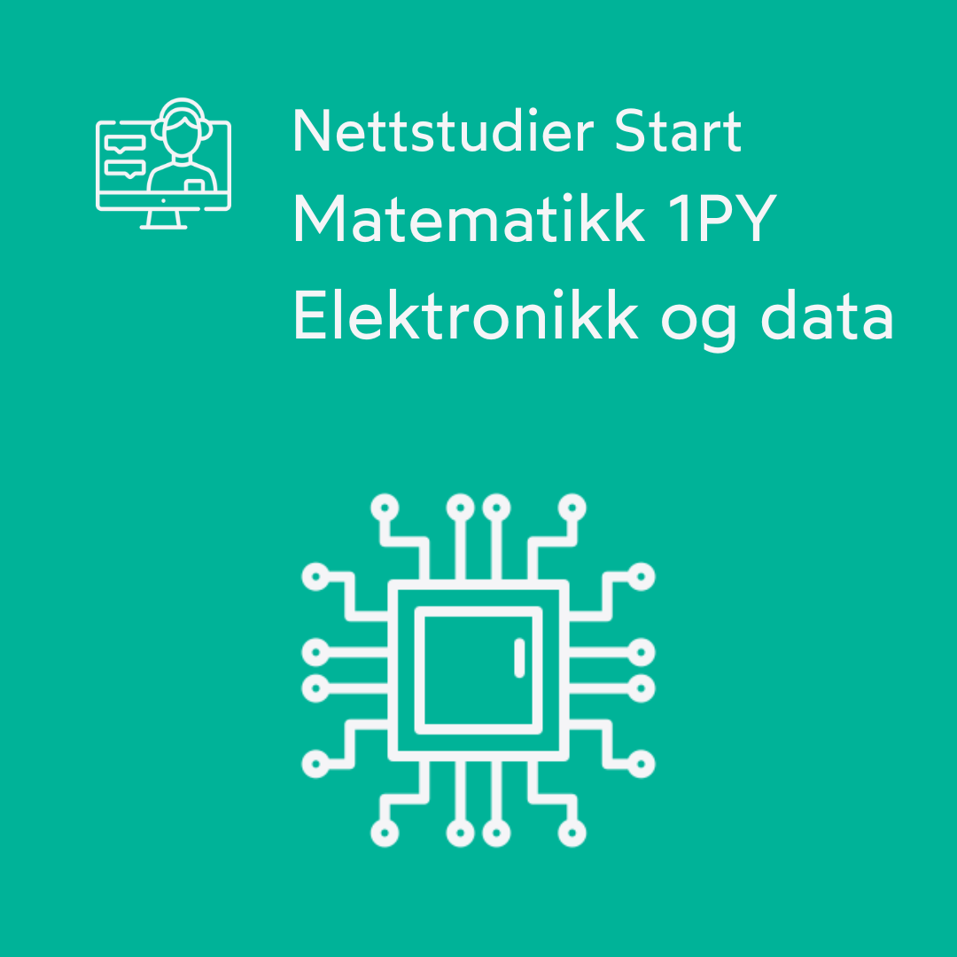 Matematikk 1PY - Elektronikk og data - Nettstudier