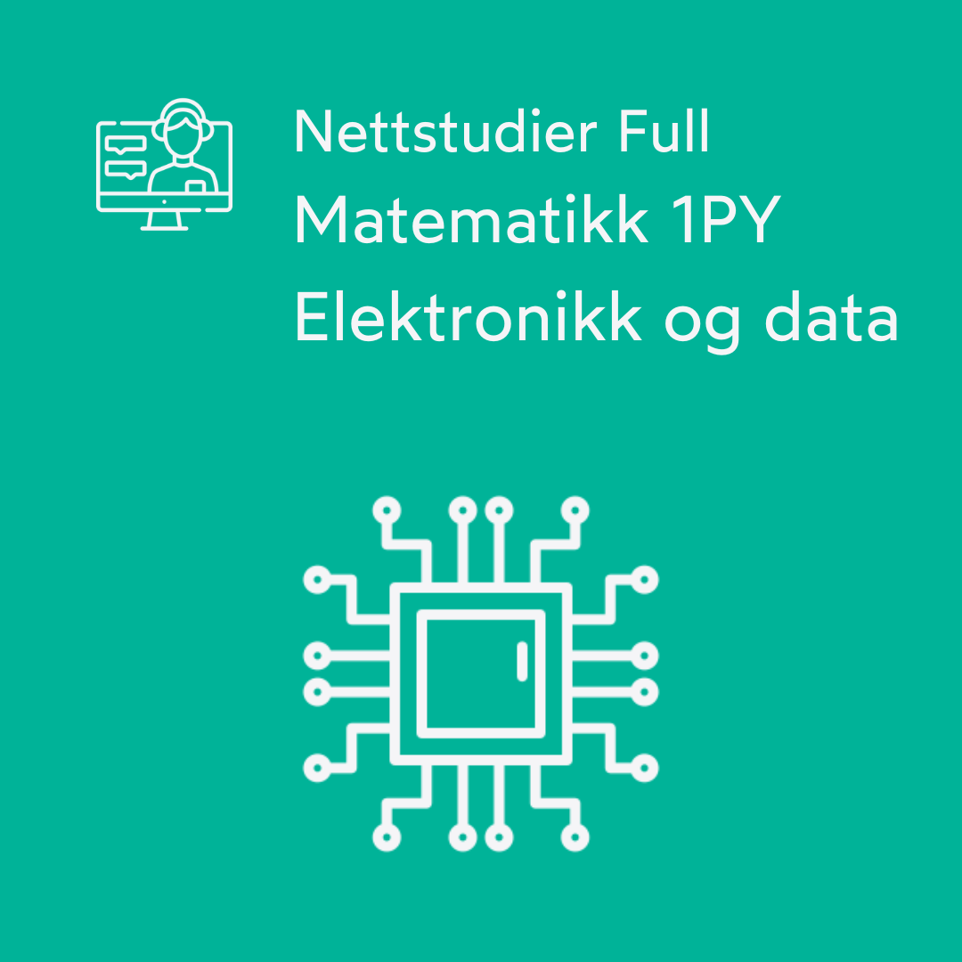 Matematikk 1PY - Elektronikk og data - Nettstudier