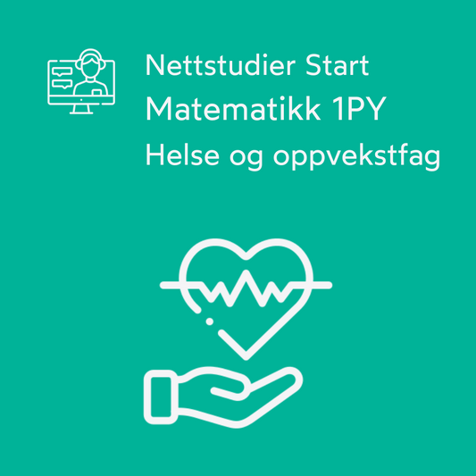 Matematikk 1PY - Helse og oppvekstfag - Nettstudier