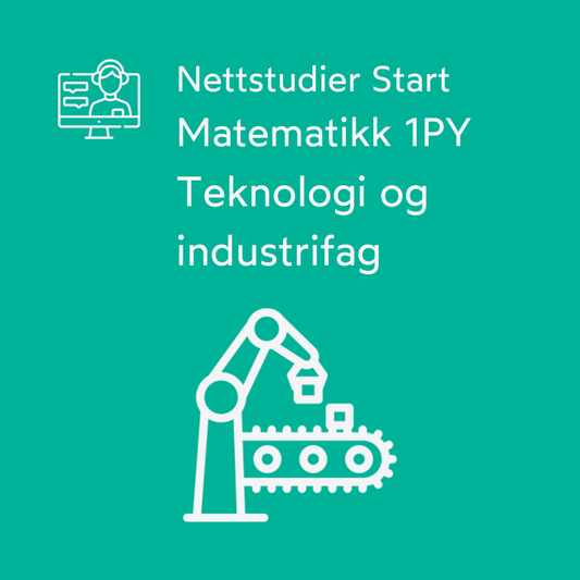 Matematikk 1PY - Teknologi og industrifag - Nettstudier