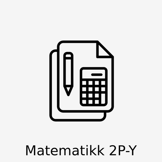 Matematikk 2P-Y - Høst