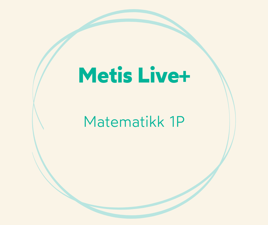Matematikk 1P Live+
