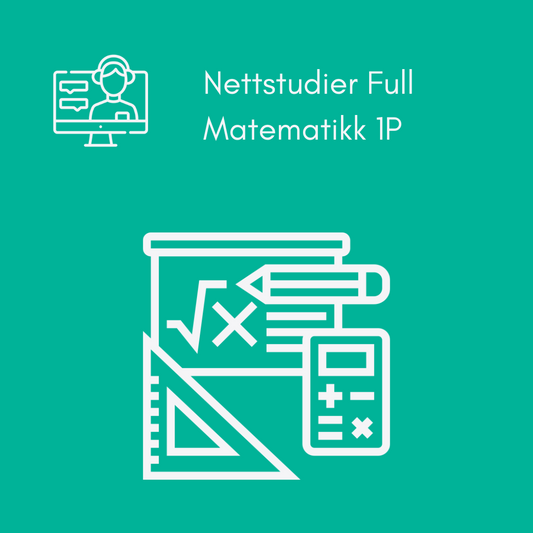 Matematikk 1P - Nettstudier