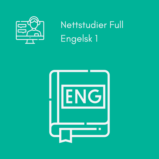 Engelsk 1 - Nettstudier