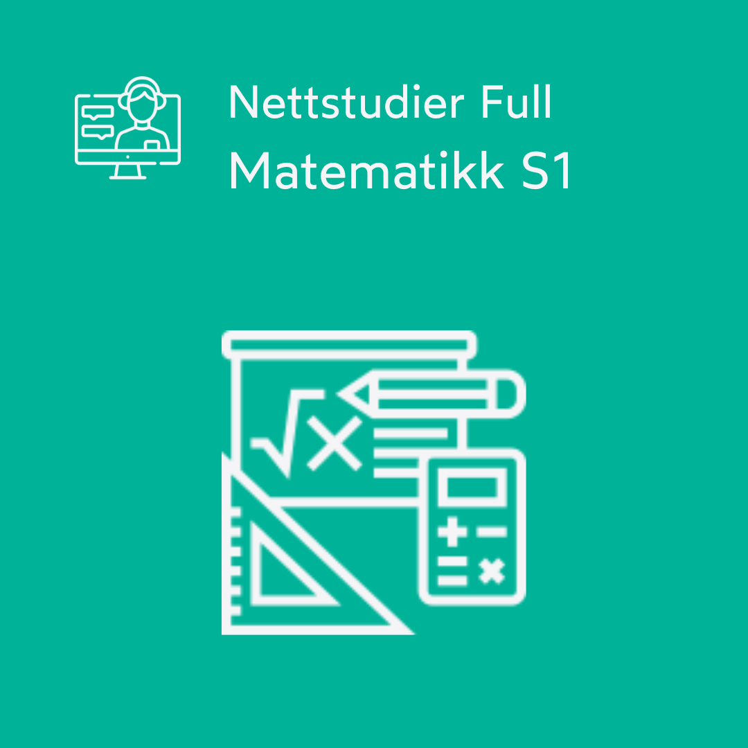 Matematikk S1 - Nettstudier