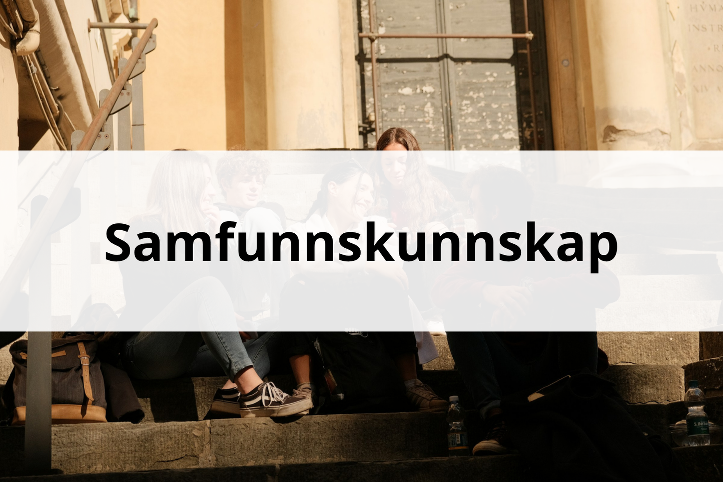 Samfunnskunnskap - klasserom