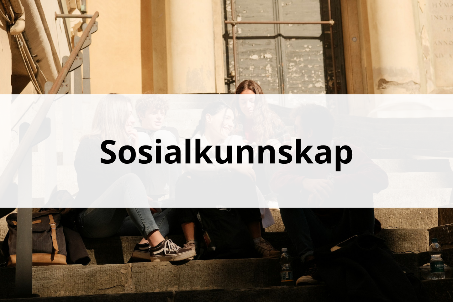 Sosialkunnskap - klasseromskurs