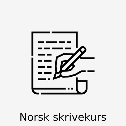 Norsk skrivekurs - Høst